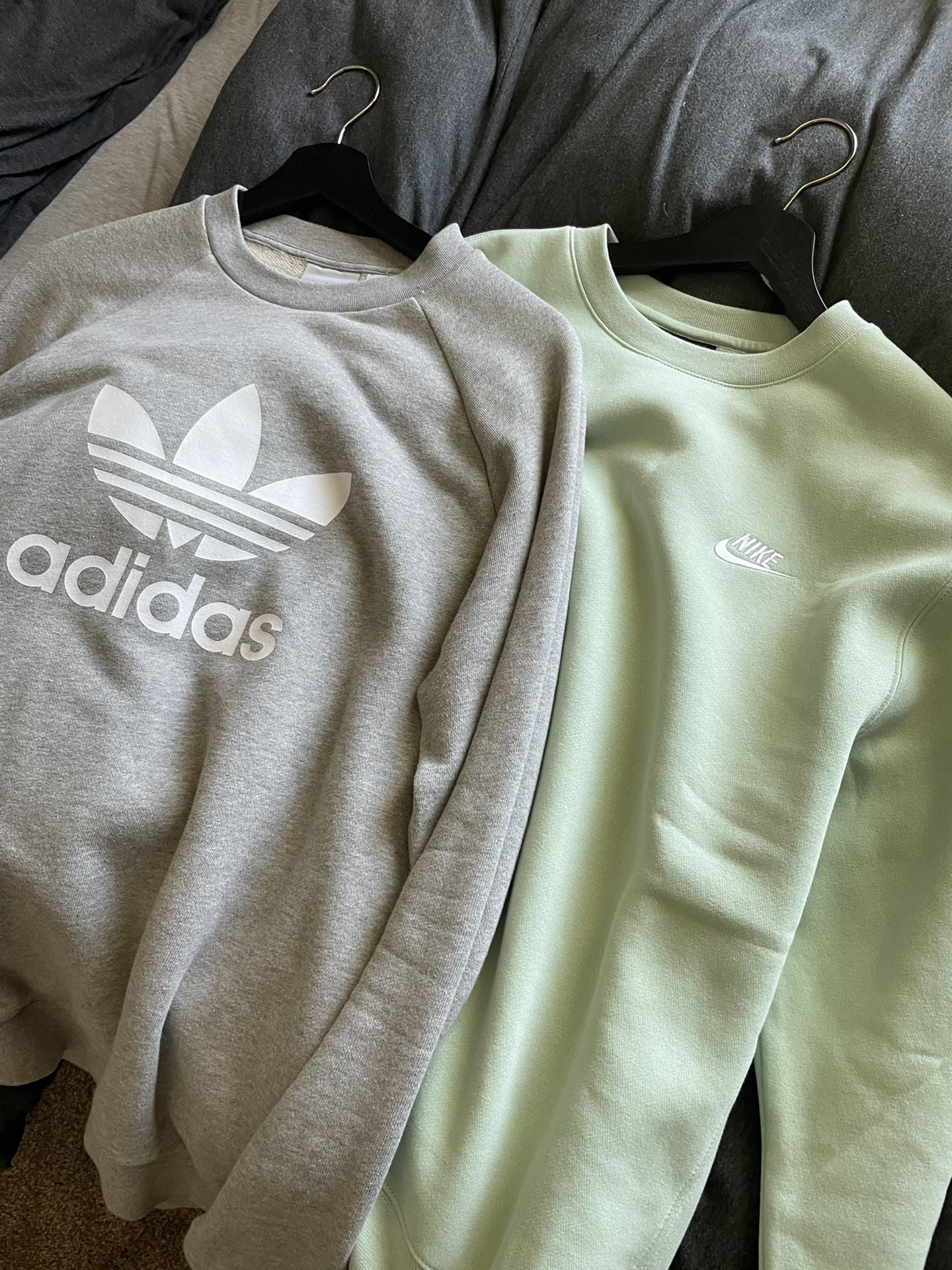 Nike And Adidas Pullover Sweaters