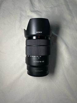 NEW Sony 18-135mm f3.5-5.6 OSS Lens