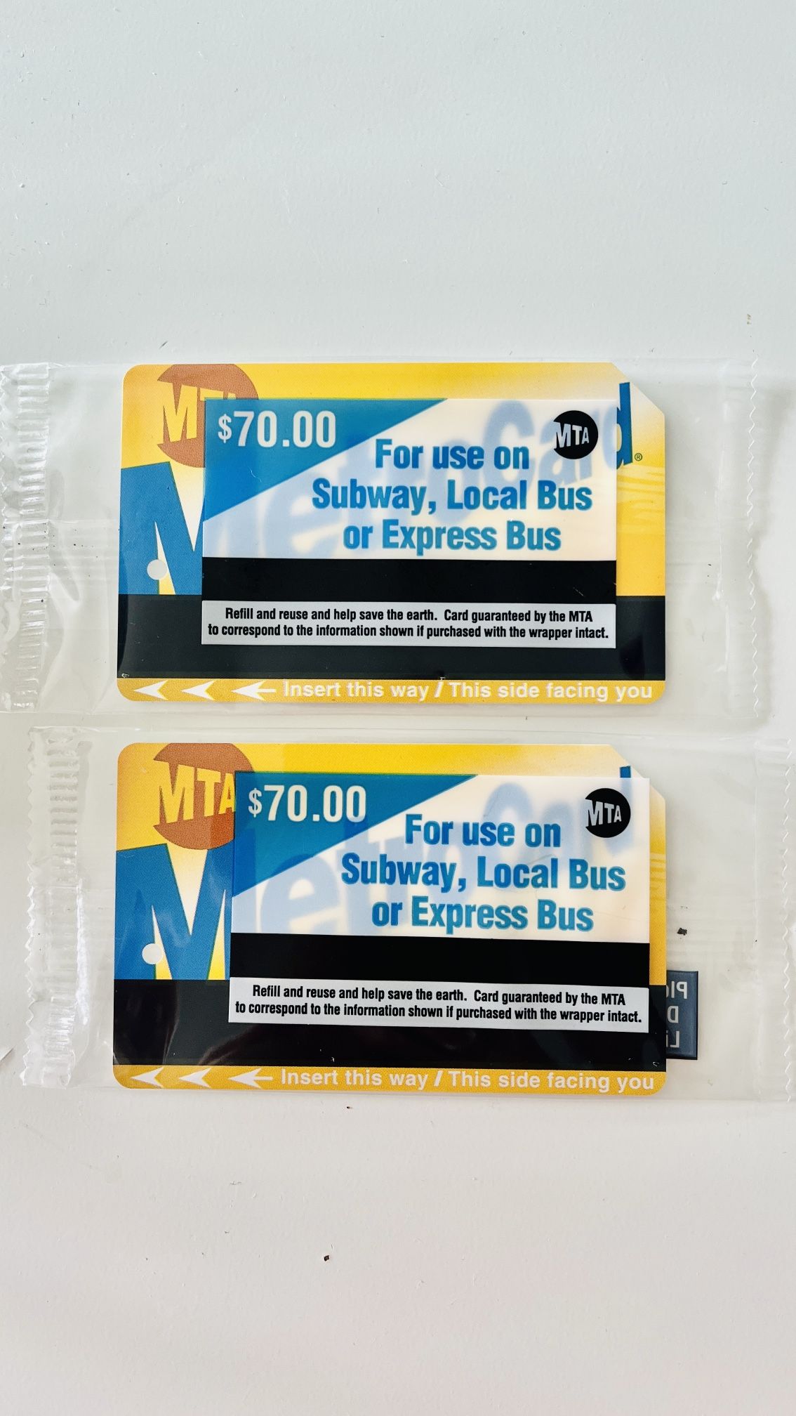 MTA preload card