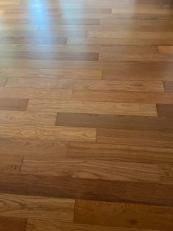 Brazilian cherry refinished engineered flooring
