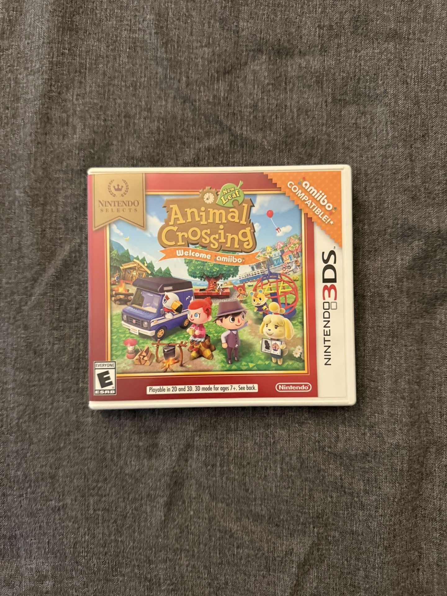 Animal Crossing: New Leaf – Welcome Amiibo (Nintendo 3DS) Complete with Case & Manual – Great Condition