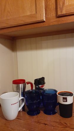 6 Piece Vintage Starbucks Collection