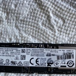 Intel 256gb NVME M.2 HD