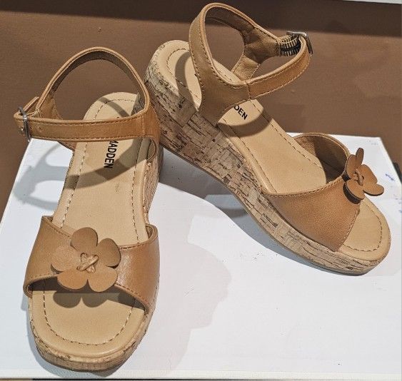 Steve Madden Kids' Caramel Wedge Sandals
