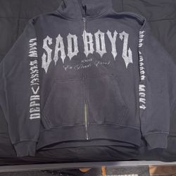 Sadboyz Album Hoodie En Donde Estas Size M