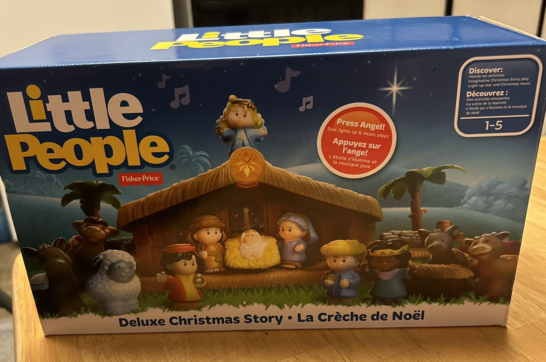 Fisher Price A Little People Deluxe Christmas Story Nativity Scene 