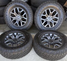 Ford F150 Tremor Factory Wheels Tires