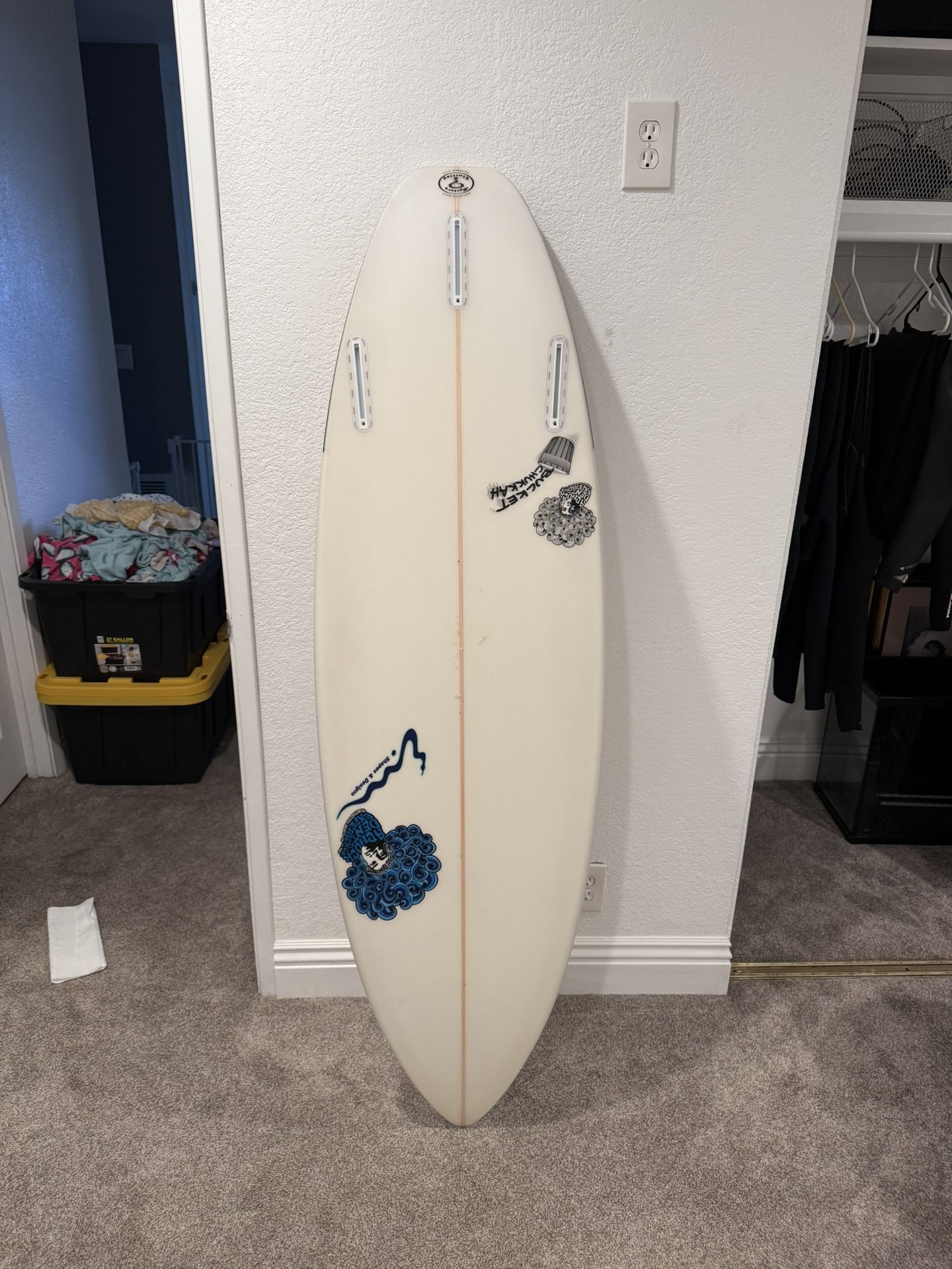 Chuck Dent Surfboard