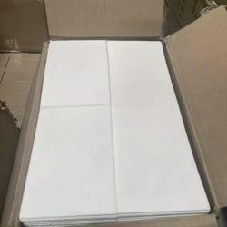 6,000 Count 4x6 Ups Fanfold Direct Thermal Shipping Labels Perforated Label
