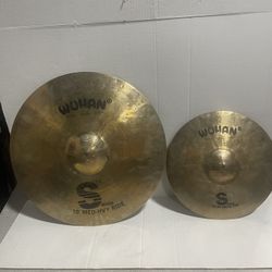 Wuhan Cymbals. S Series 20” Medium Heavy Ride And And 14” High Hat Top 