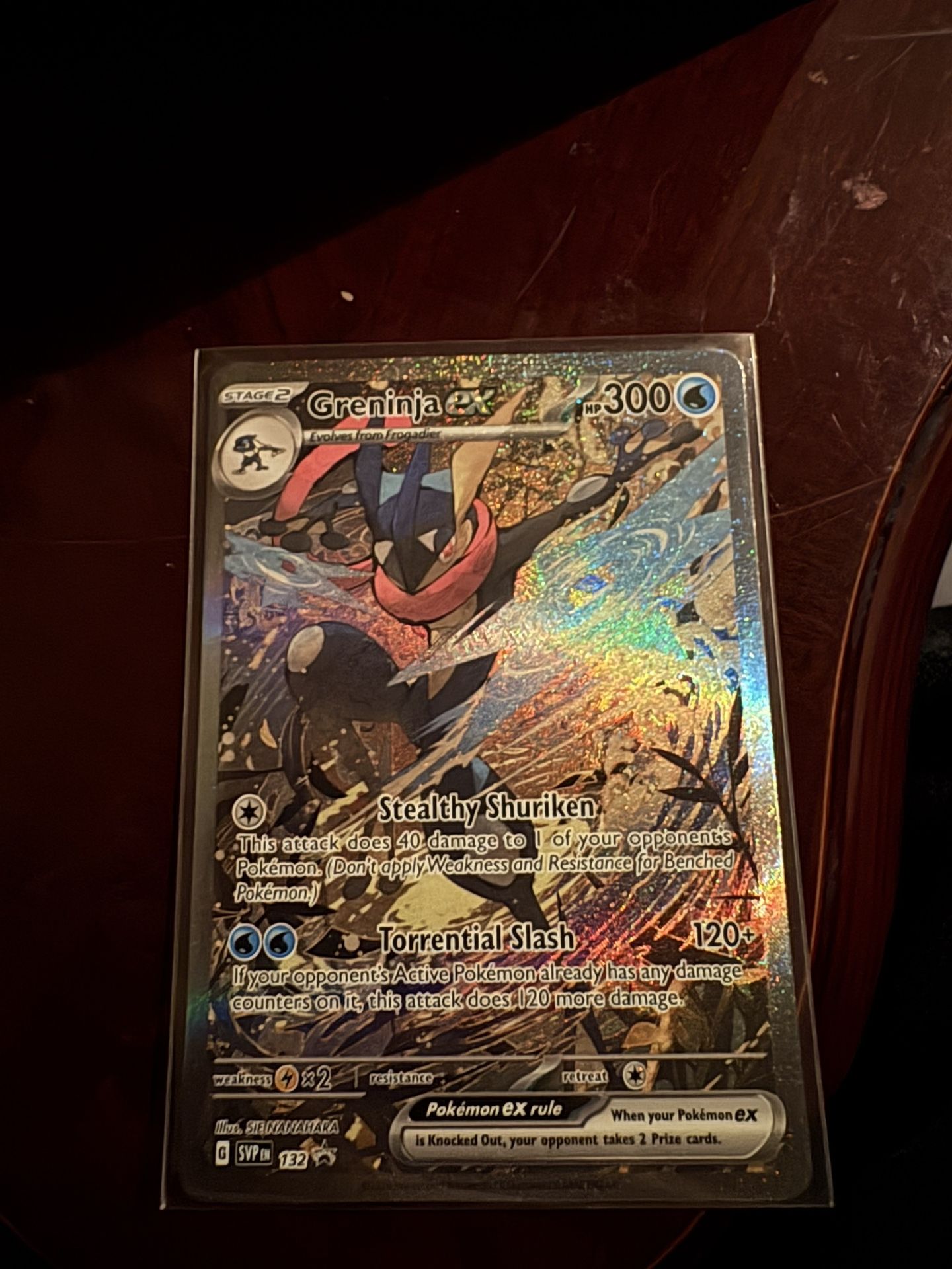 Greninja Ex Full Art Promo