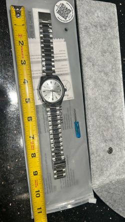 CIVO Silver Stainless Steel Watch