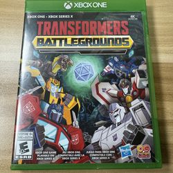 XBOX ONE Transformers Battlegrounds