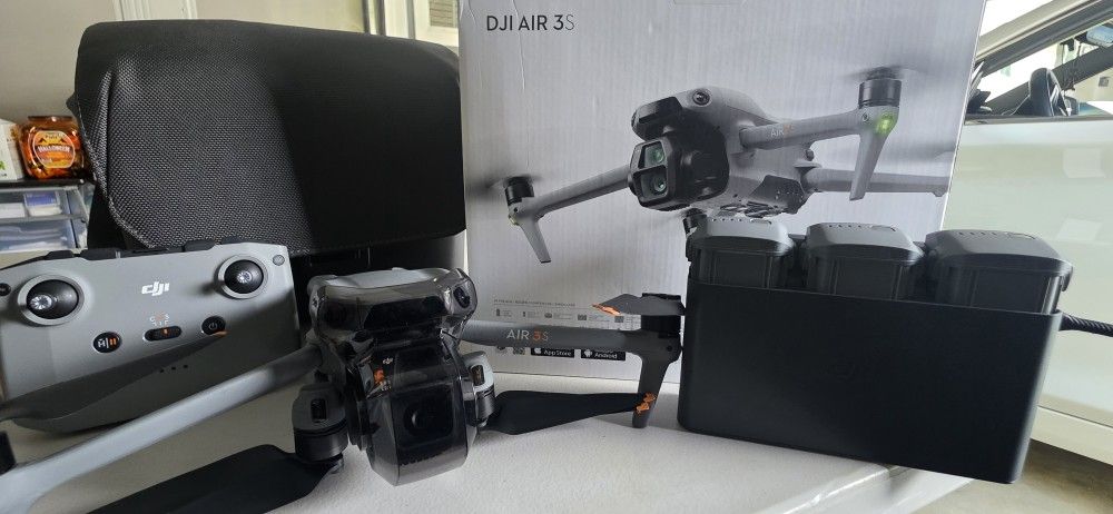 Dji Air 3s Fly Like New