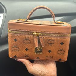 Mcm cosmetic bag 