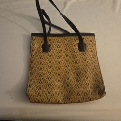 Faux Leather Tote