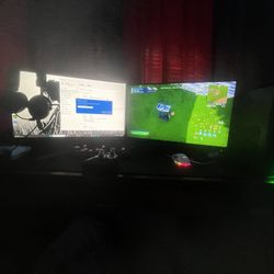 Hp Pavilion Gaming Pc And Monitor 