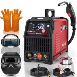 135A Mig Welder BRAND NEW, Portable, 110V, w/ Helmet and Gloves