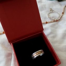 925 Silver And Copper Ring