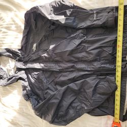 North face wind rain pack jacket, XL

