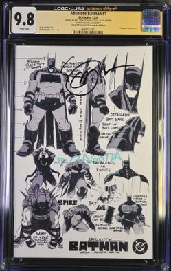 Absolute Batman #1 2nd Print Felix Art CGC 9.8 Signed