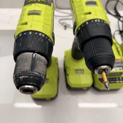 Ryobi Drill Set