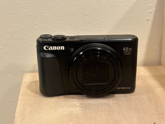 Canon PowerShot SX740 HS 4K Digital Camera – Black – 40x Zoom