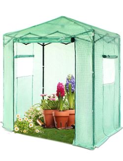 Instant Pop Up Greenhouse Crown Shades 6x4ft