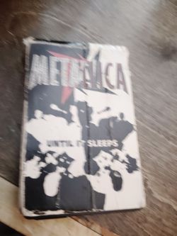 Metallica Until It Sleeps Cassette Single
