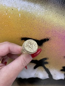 10k FACE JESUS RING