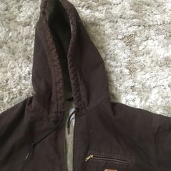  Carhartt Brown Sherpa Lined XL