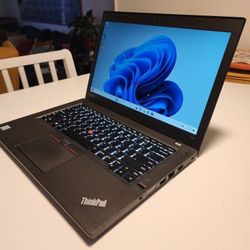 Lenovo ThinkPad T460 14" Laptop Computer Touchscreen 
intel Core i5-6200U @2.30GHz 
10GB RAM 
240GB SSD 
Windows 11, Microsoft Office installed.  Noth