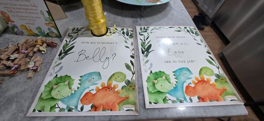 Dinosaur baby shower