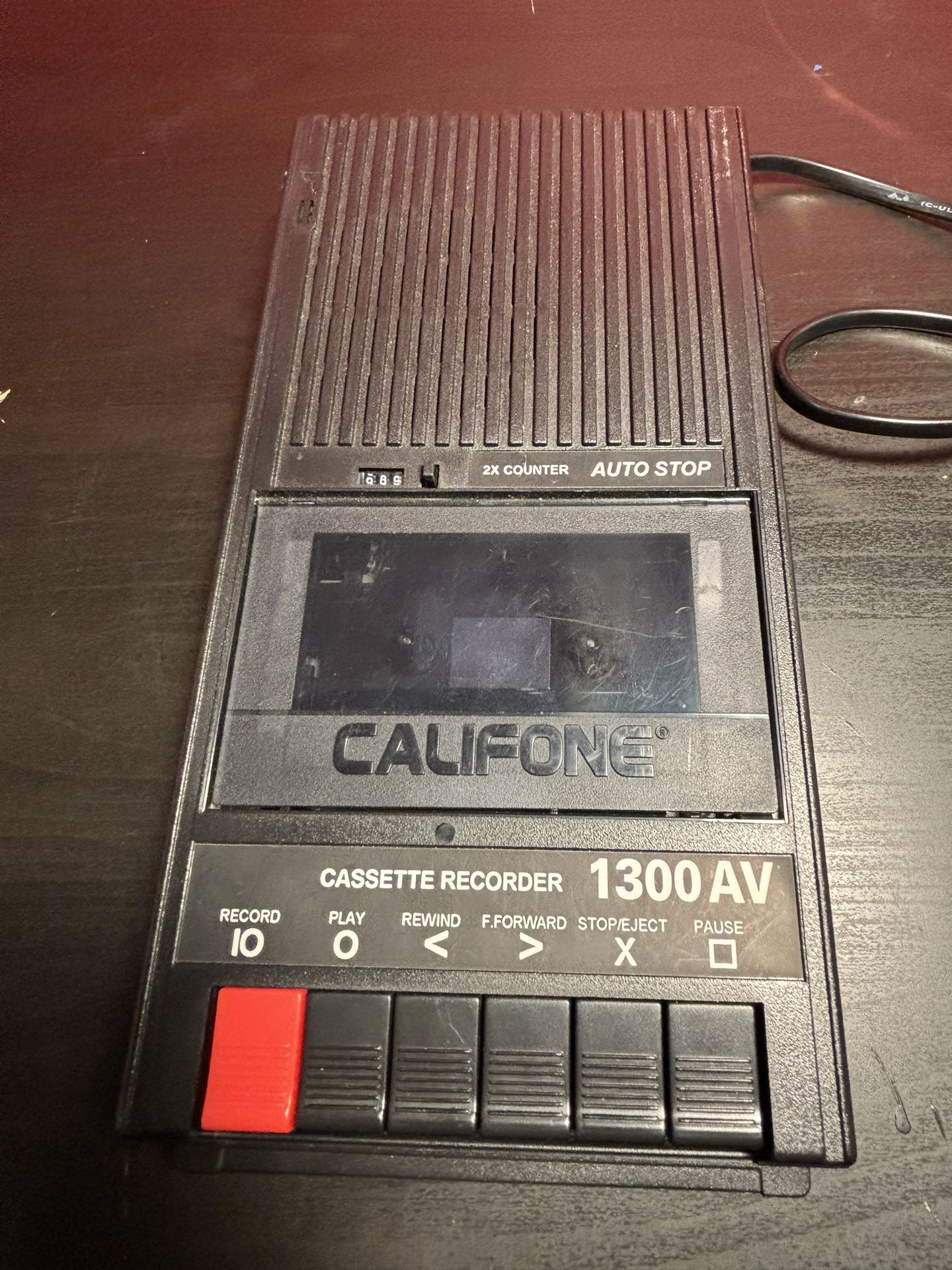 Califone Cassette Recorder/player