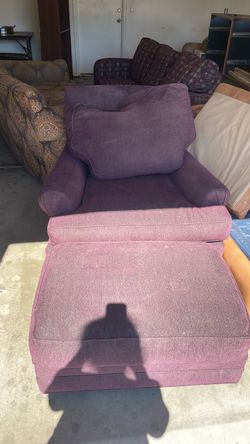 Large Chair with ottoman