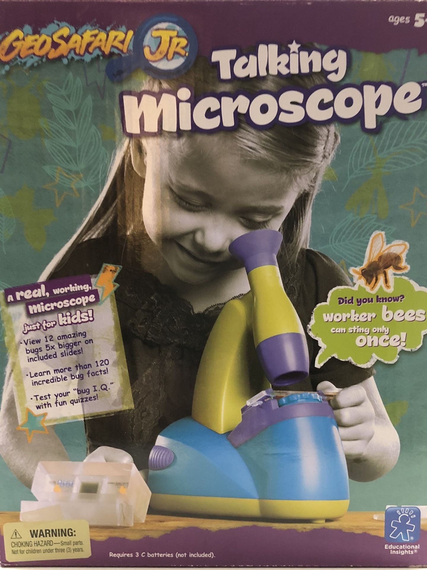 Educational Insights Geo Safari Jr. Talking Microscope