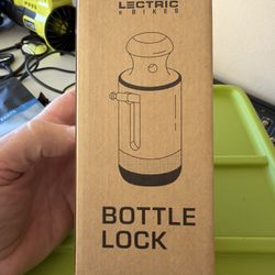 Bottle Shape Bike Cable Lock
