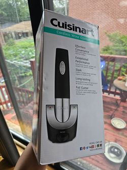 Cuisineart Electric Cordless Wine Bottle Opener