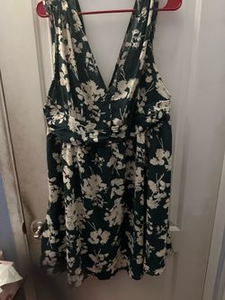 SHEIN v neck dress