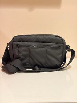 Bagsmart Black Nylon Crossbody Shoulder Bag