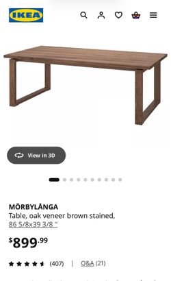 Brown Dinning Table