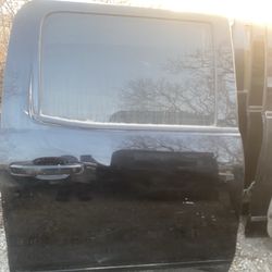 2014-2019 Black Chevrolet Silverado Sierra Passenger Rear Door OEM MKD118
