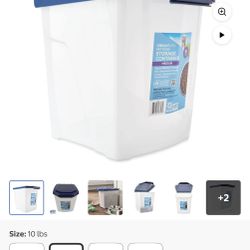10 lbs food container