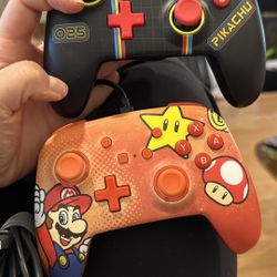 Wired Nintendo Switch Controllers - 2