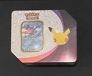 Pokemon 30th Celebration Anniversary ex Tin