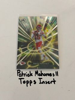 Patrick Mahomes II Kansas City Chiefs All-Pro QB Topps Short Print Insert Card.