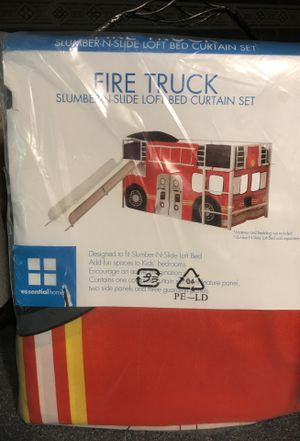 Fire Truck Curtain For Slide Bed Never Opened Brand New For
