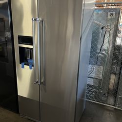 Kitchen Aid Stainless Side By Side Refrigerator