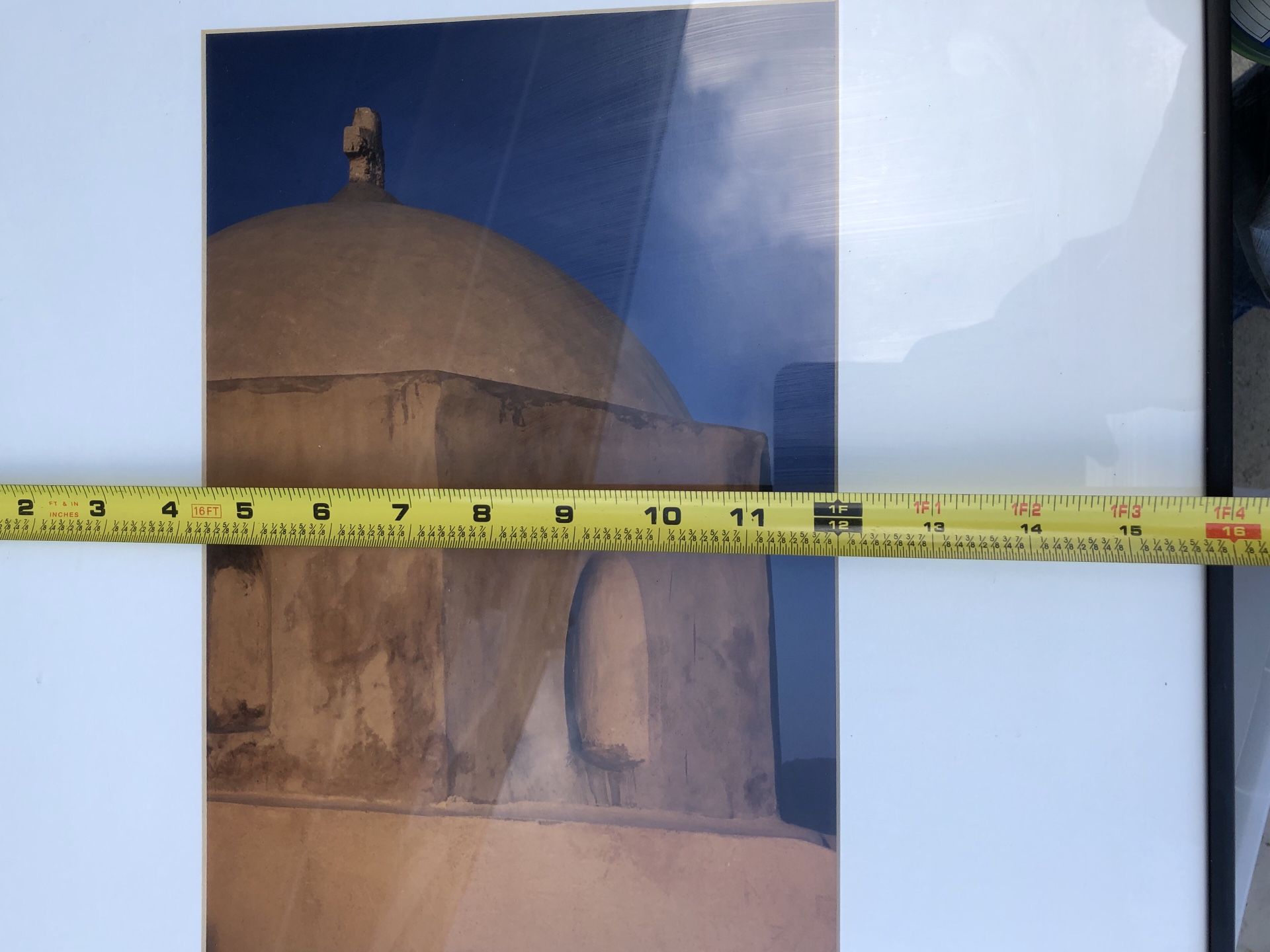 Two original photo art pieces signed by artist