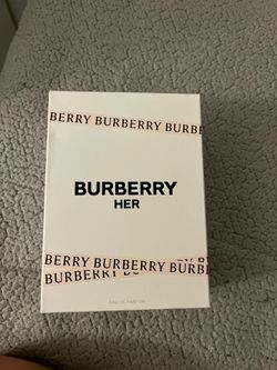 BURBERRY her perfume EMPTY box